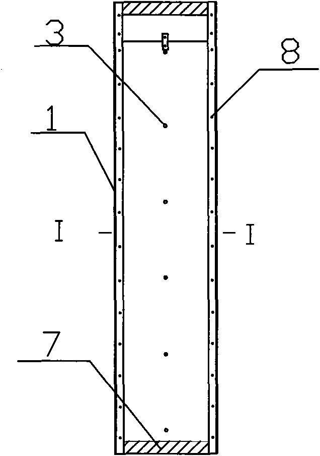 Simple steel frame plywood formwork and assembling method thereof