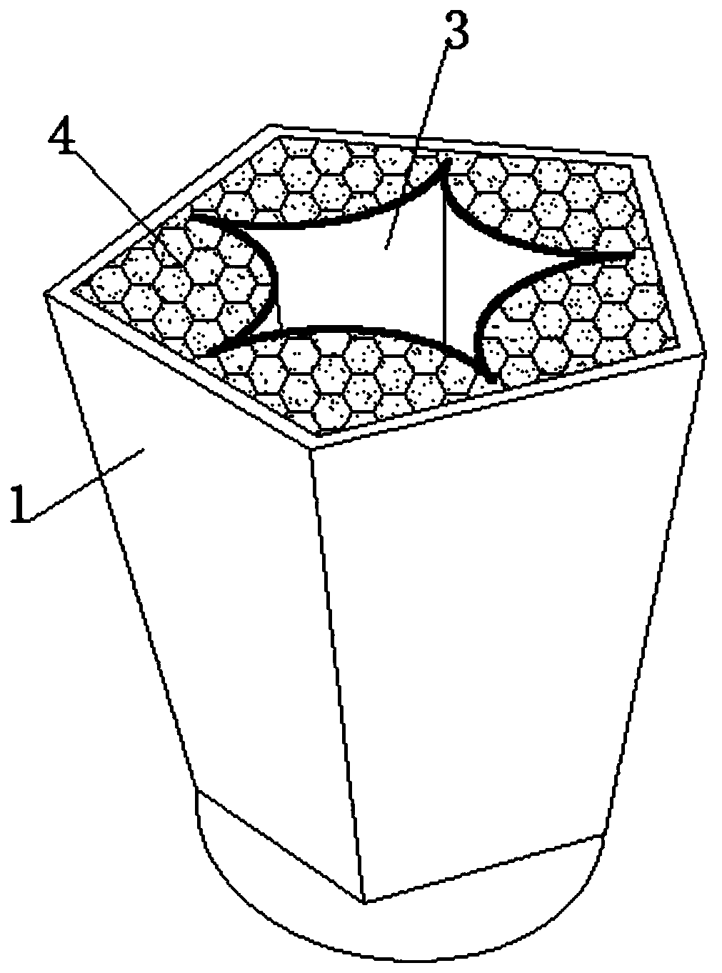 Clivia seed attachment structure and detachment treatment method