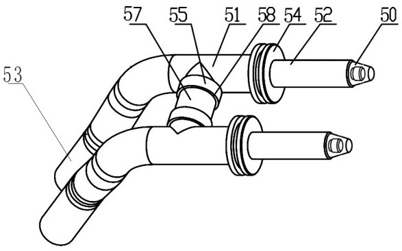 A special liquid-cooled cable for DC 600a charging gun of new energy vehicles