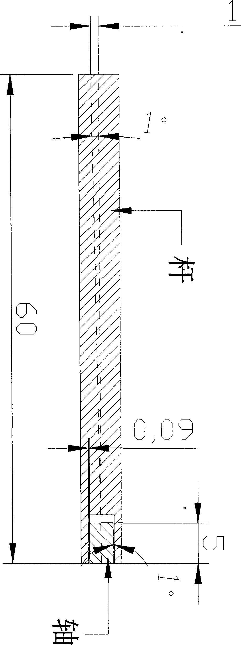 Shaft and rod micro-clearance direct-connection technology