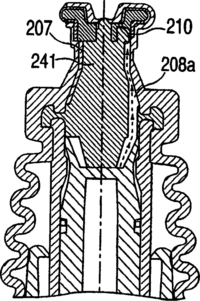 System and method for a two piece spray nozzle