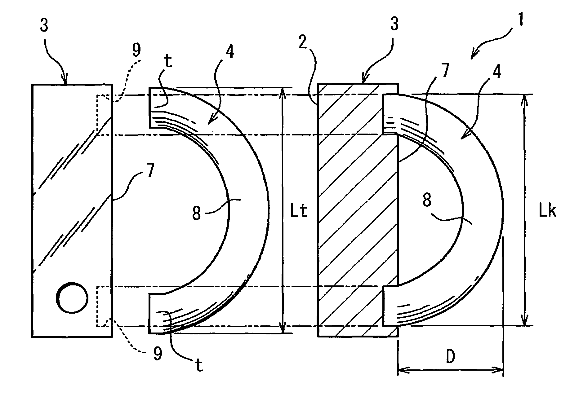 Golf putter head