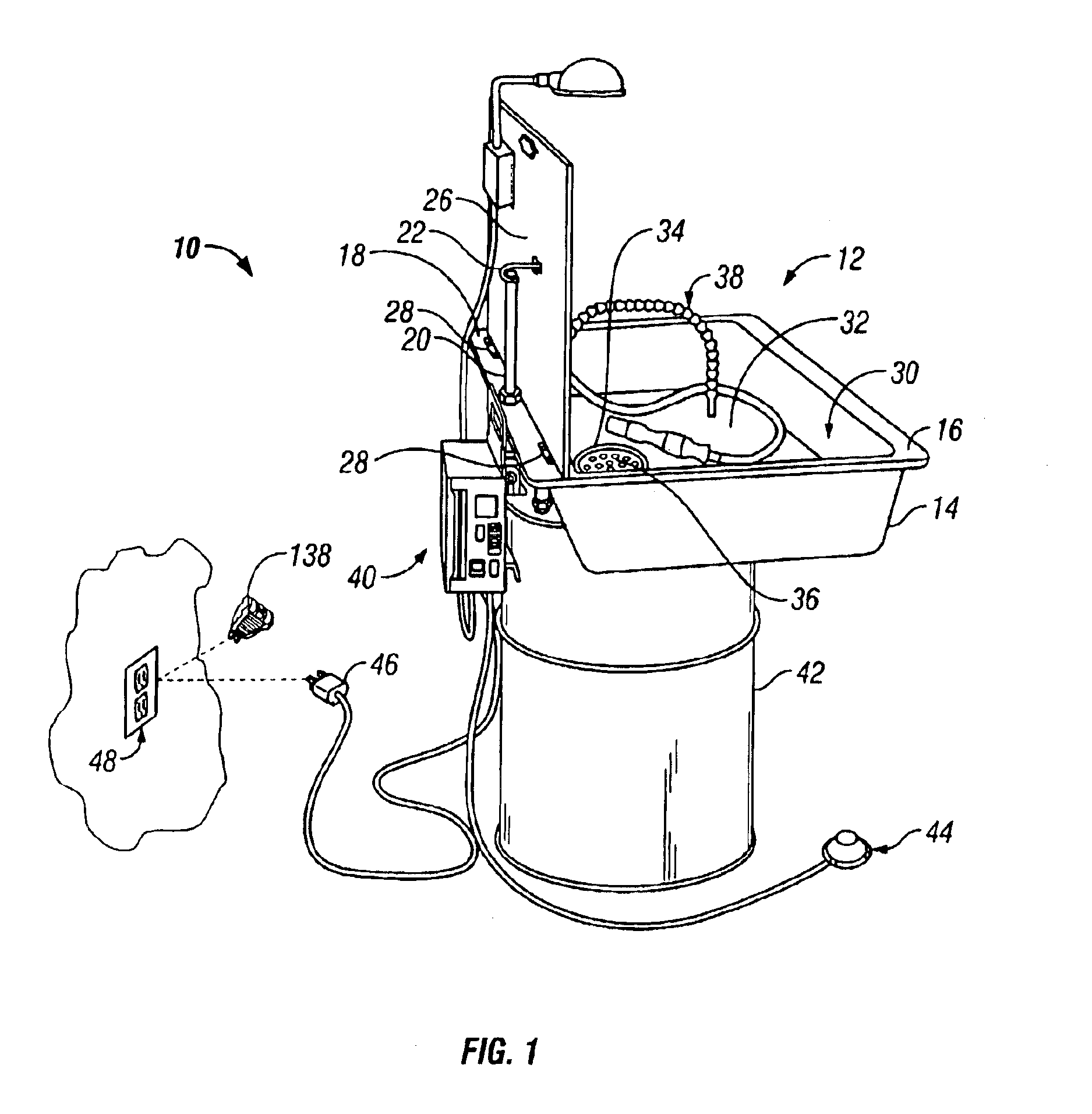 Parts washer with improved temperature and pump control