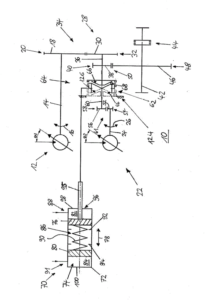 Control cylinder, drive, operating machine and method of operating an operating machine