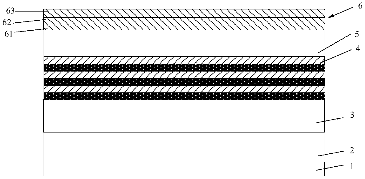 Preparation method of epitaxial wafer of light emitting diode