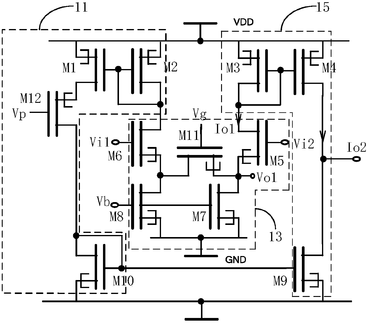 Transconductance Operational Amplifier Circuit and Cellular Neural Network