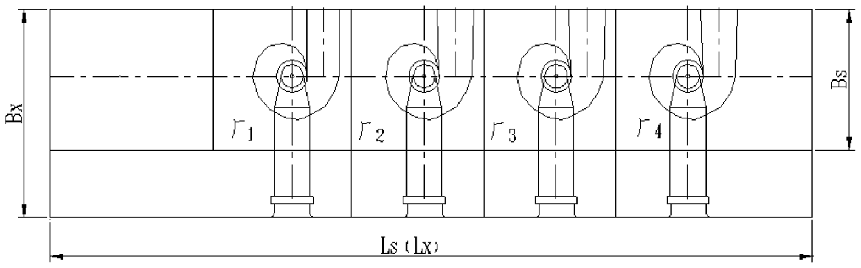 Method for estimating concrete work amount of shore-side workshop of hydropower station