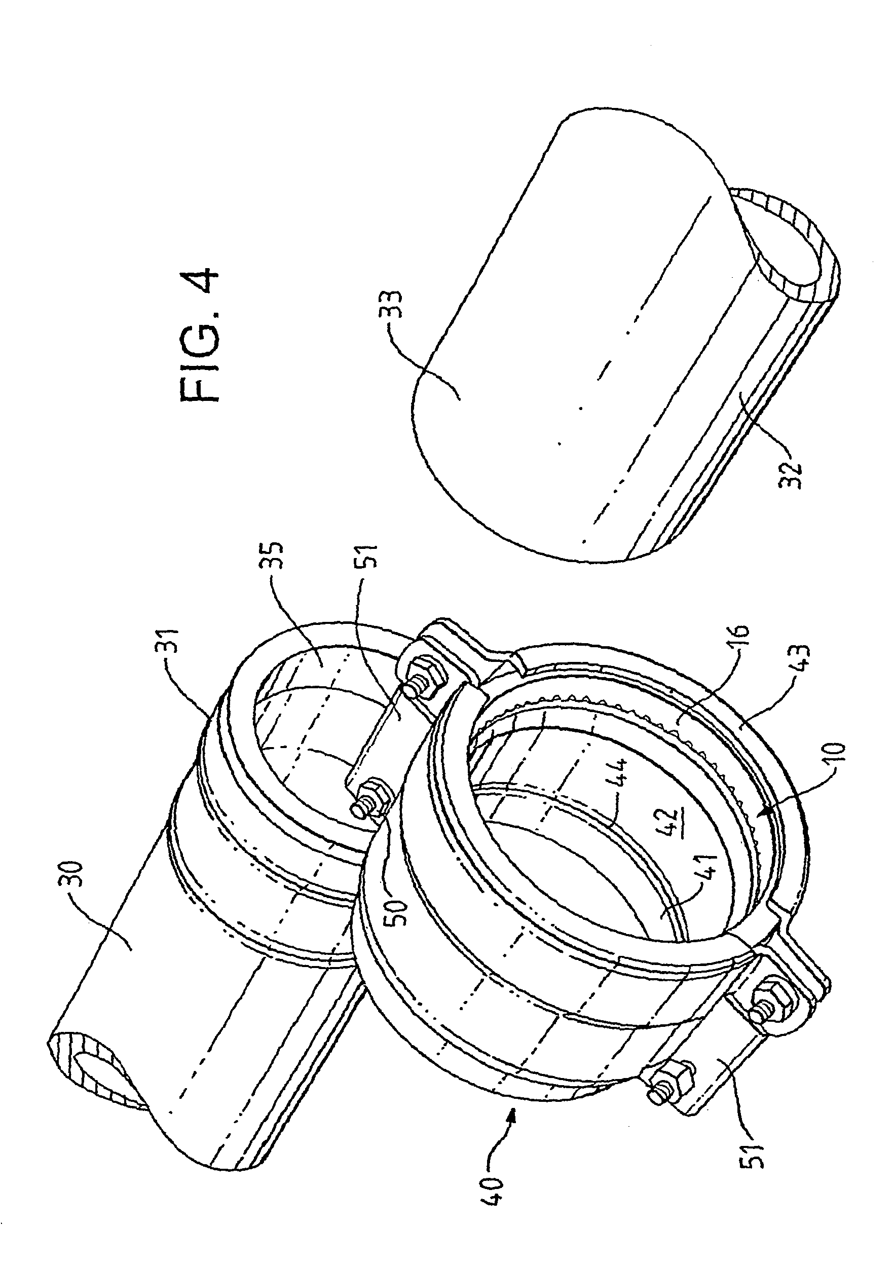 Anchoring device for pipe coupling