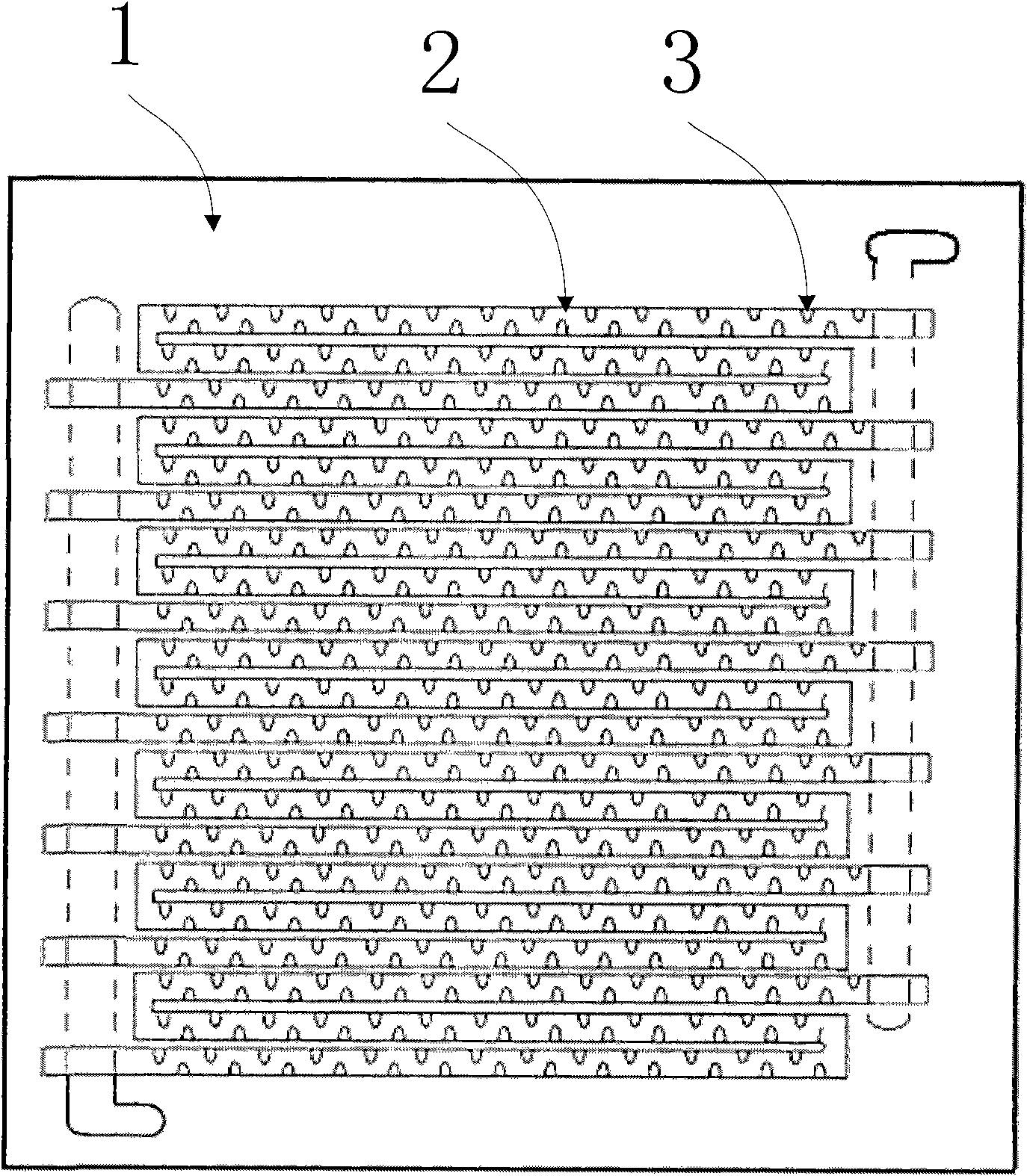 Electrode plate for fuel cell and fuel cell thereof