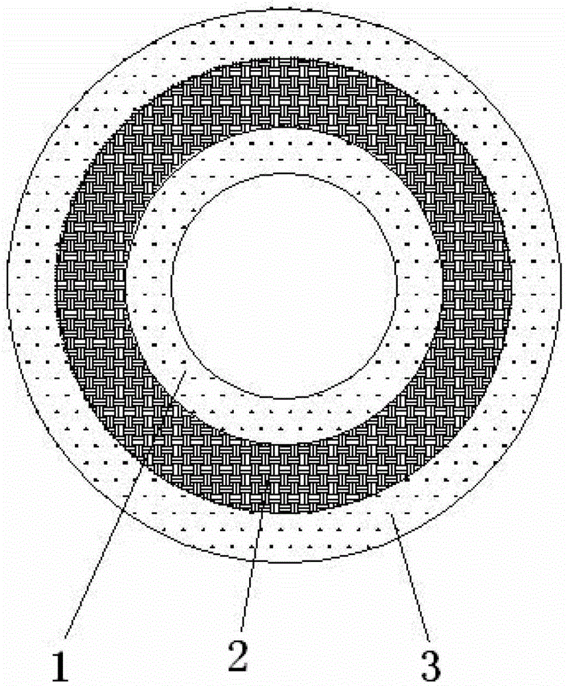 Flexible continuously cast water gap and manufacturing method thereof