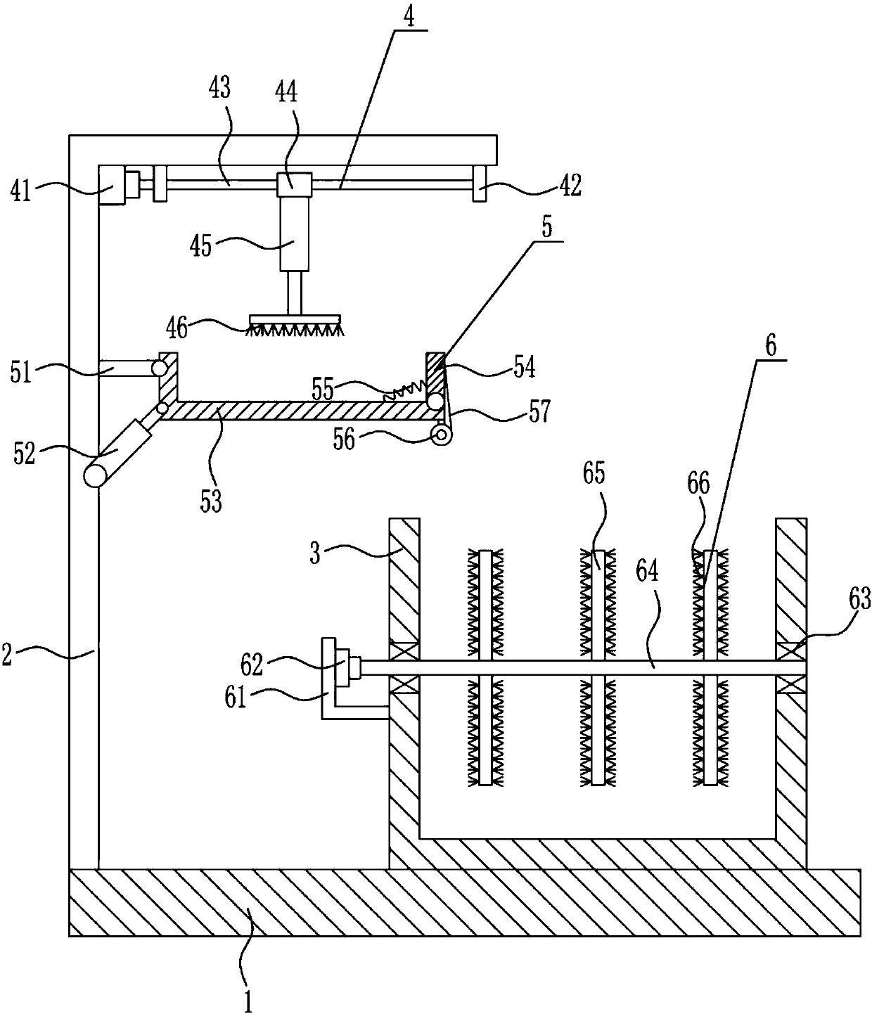 Orange washing equipment for fruit deep processing