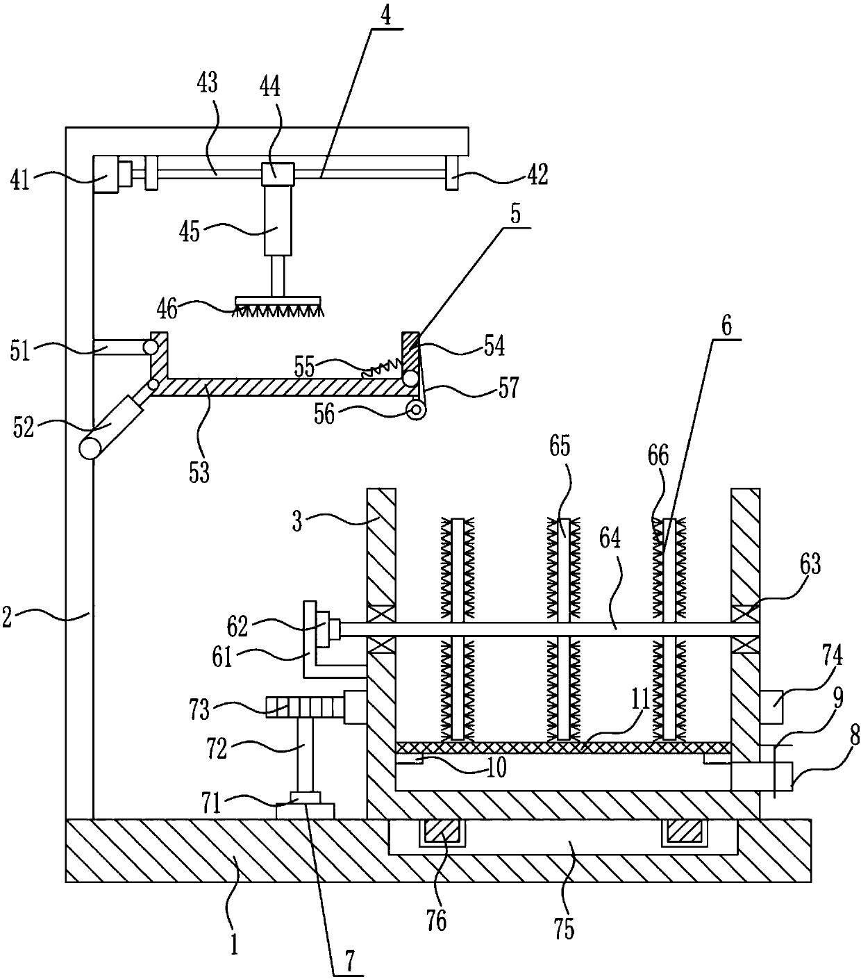 Orange washing equipment for fruit deep processing