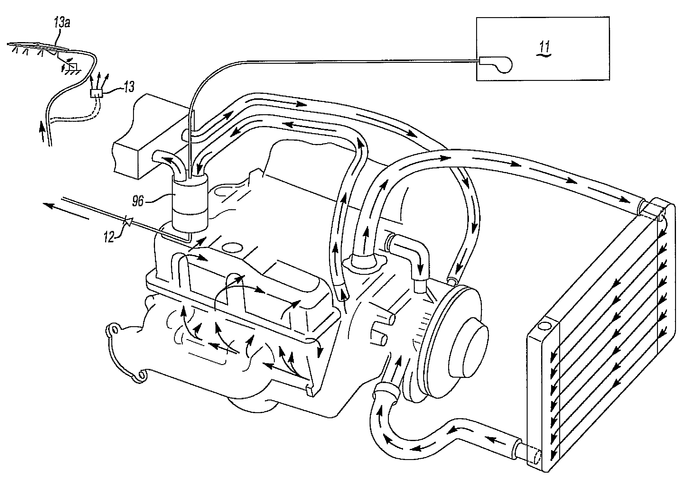 Windshield washer fluid heater and system