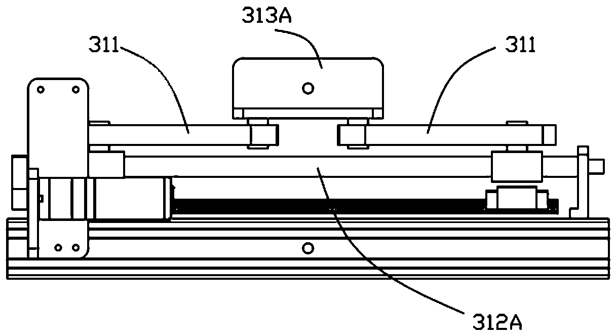 Material taking and placing device, robot and taking and placing method