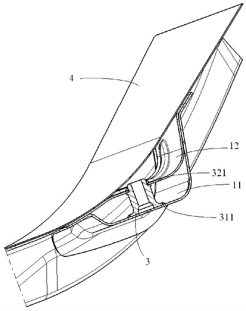 Vehicle and its subframe mounting point structure