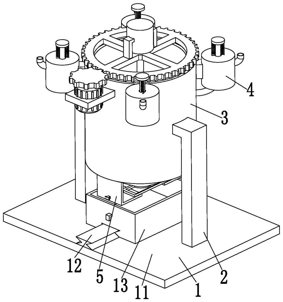 Preparation process of acrylic coating