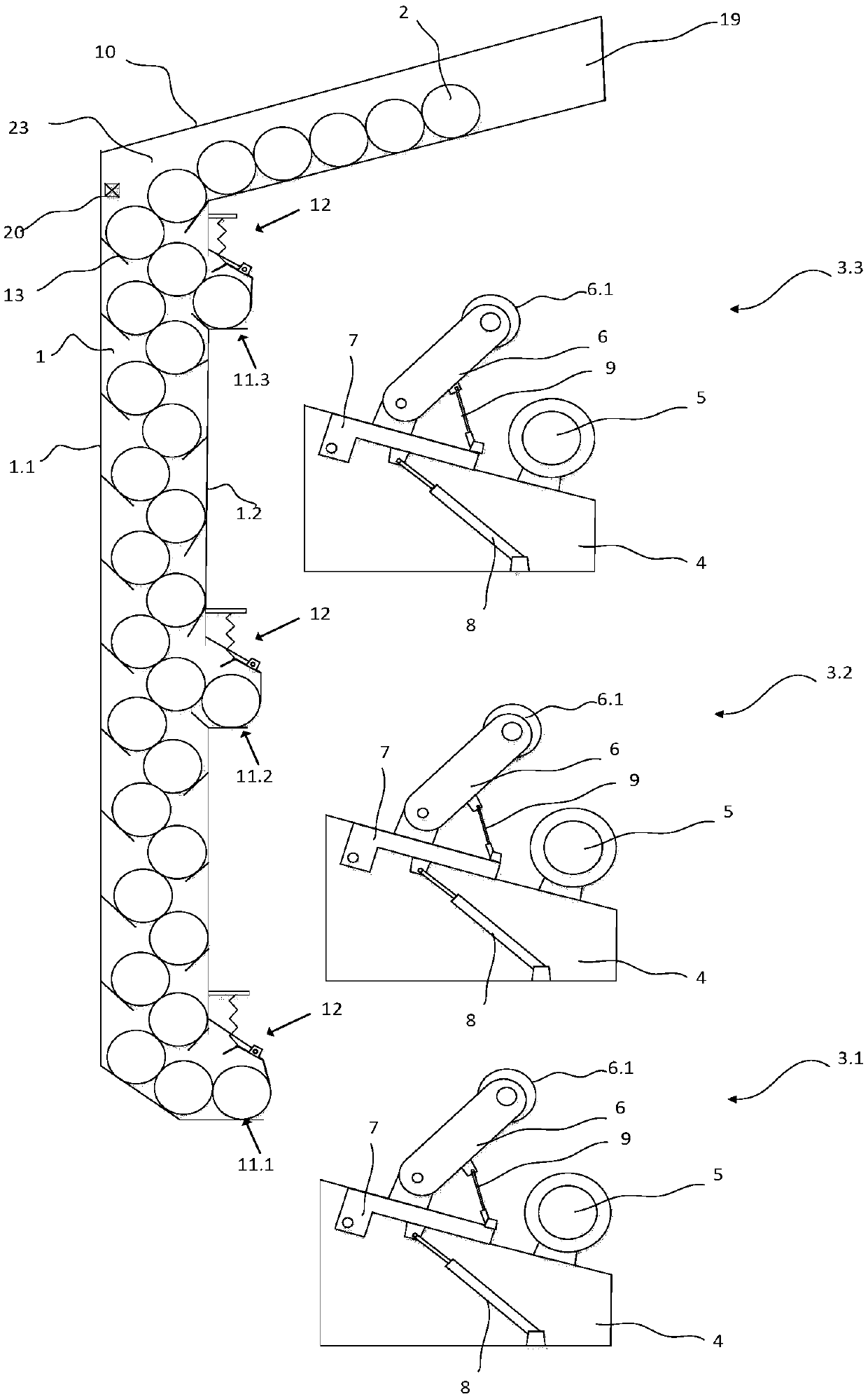 Winding equipment for textile machine