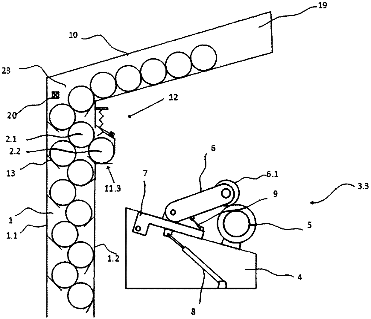 Winding equipment for textile machine