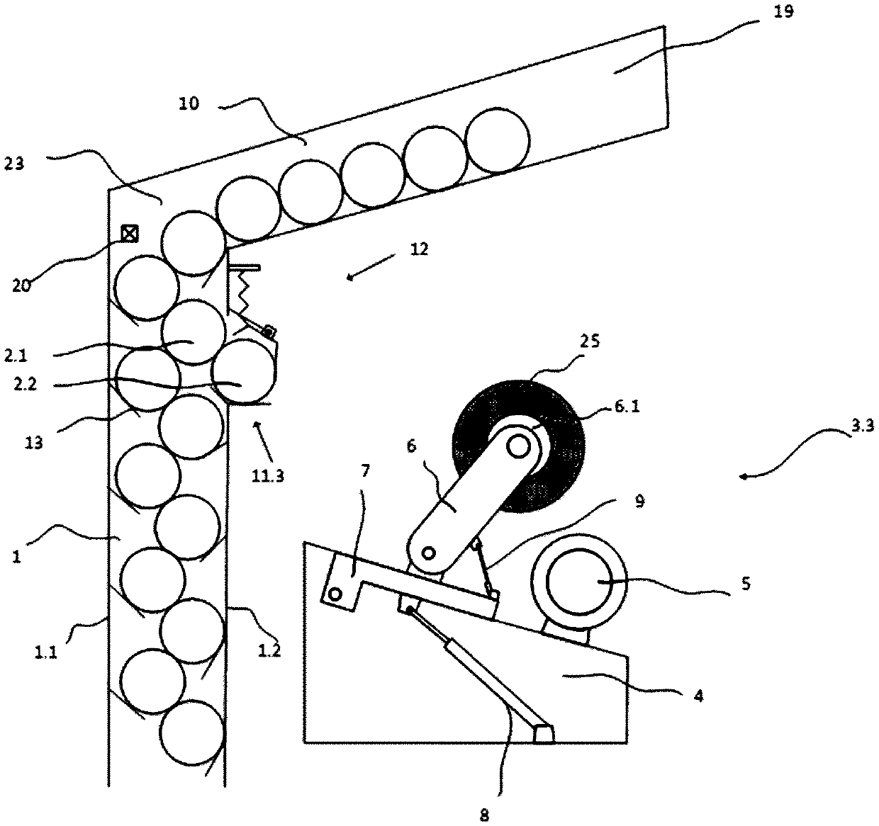 Winding equipment for textile machine