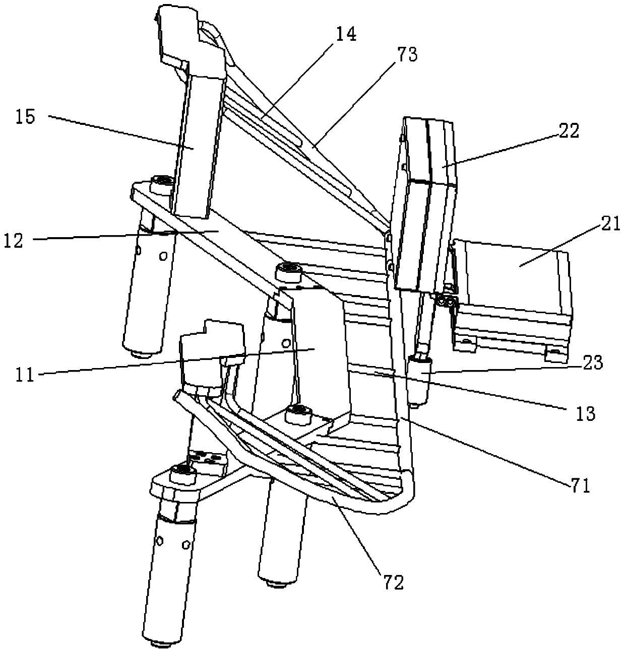 Egg roll processing device