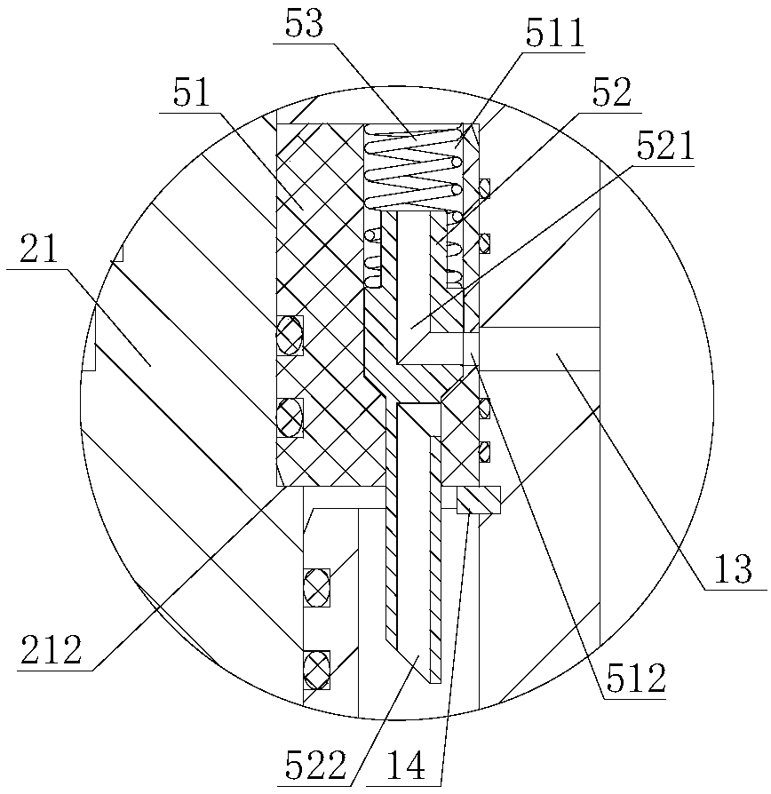 Casing head and annular sealing device tripping-in tool for deepwater well drilling, and application method thereof