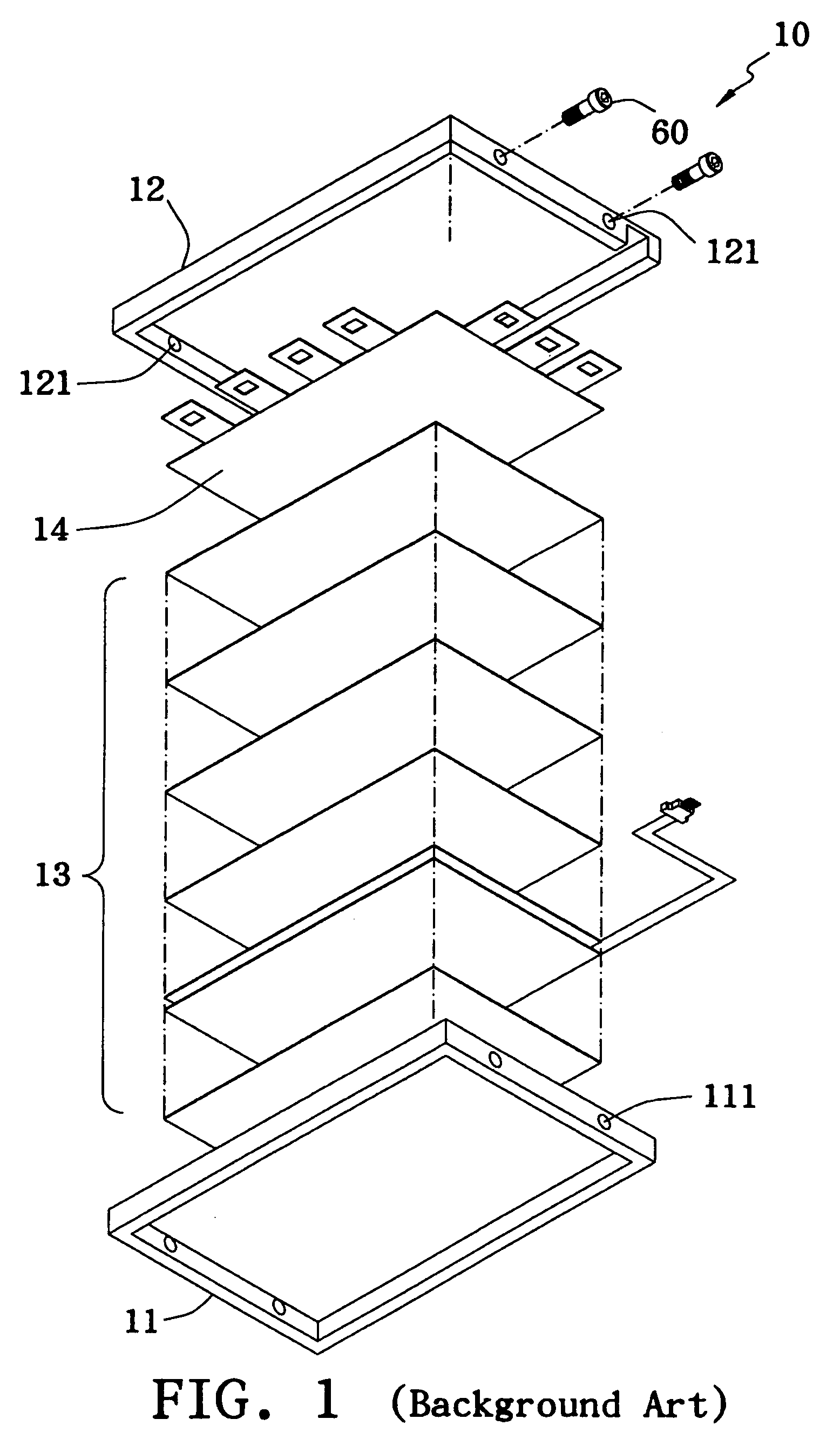 Liquid crystal display module and fastening structure thereof