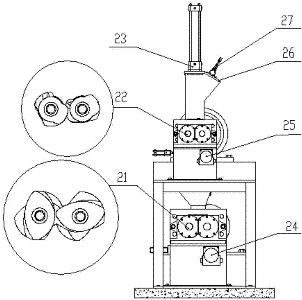 Rotor combined mixer