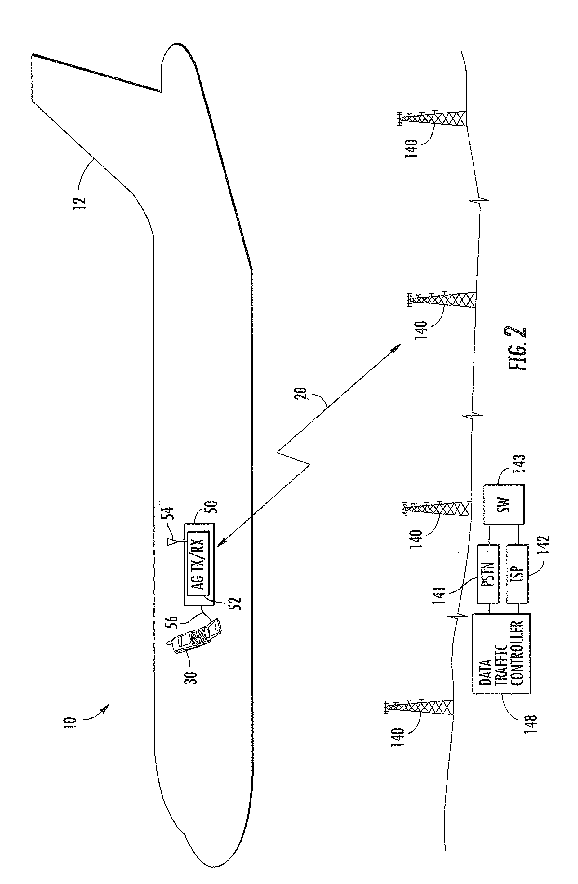 Communications interface device for personal electronic devices (PEDS) operating on a general aviation aircraft and associated methods