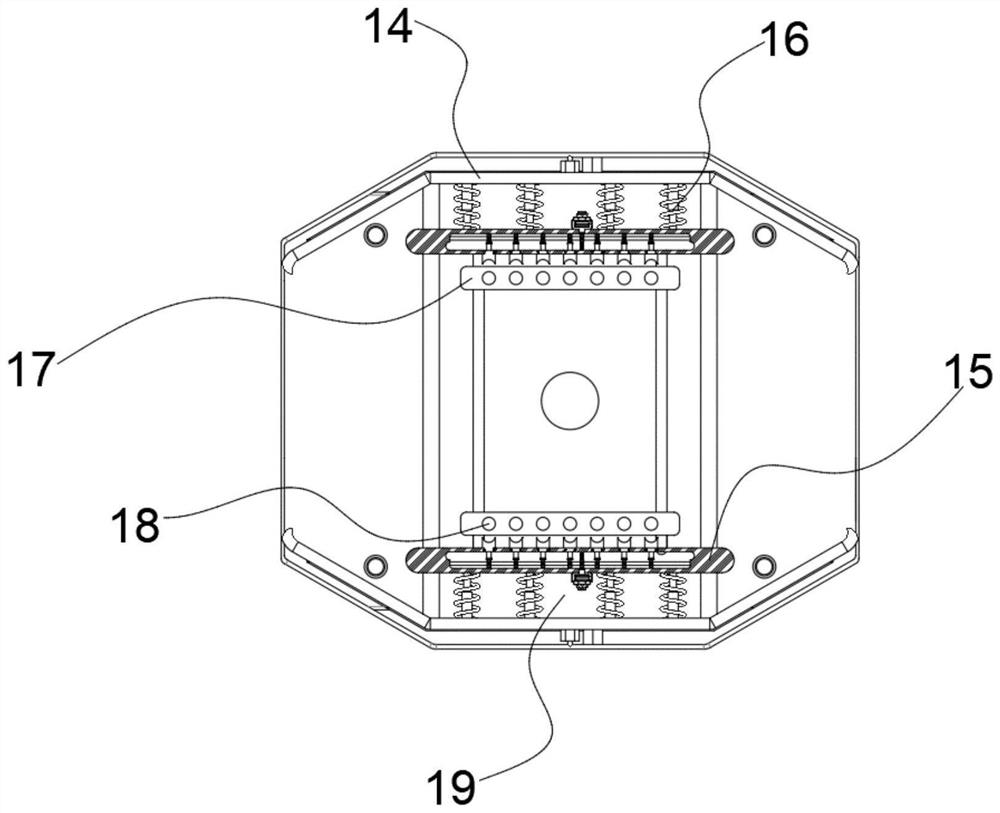 A horizontal moving mechanism of a three-dimensional sports photography equipment bracket