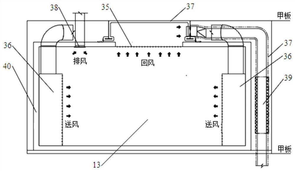 A kind of air conditioning and ventilation system for laboratory