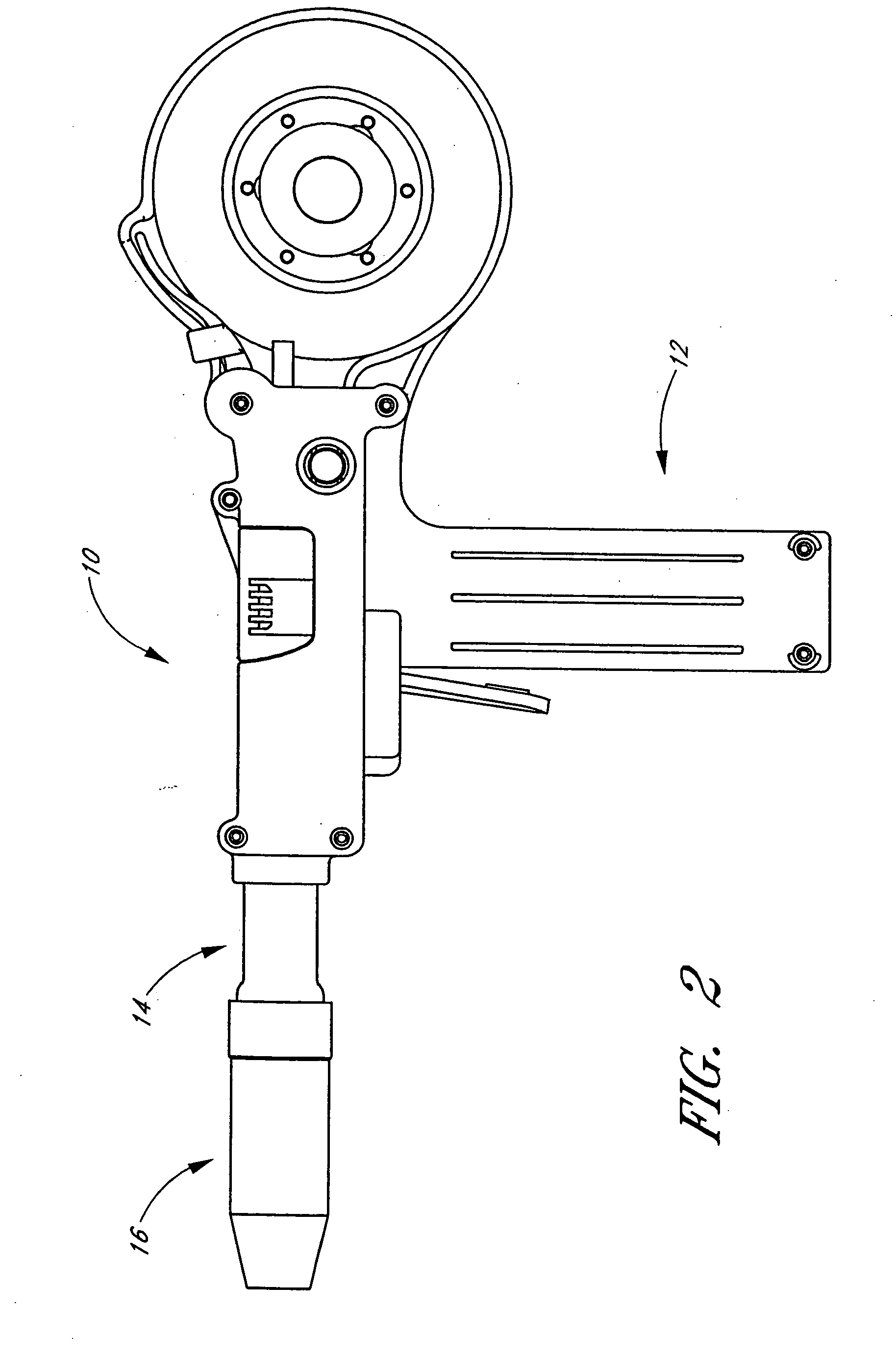 Spindle and spool for welding gun