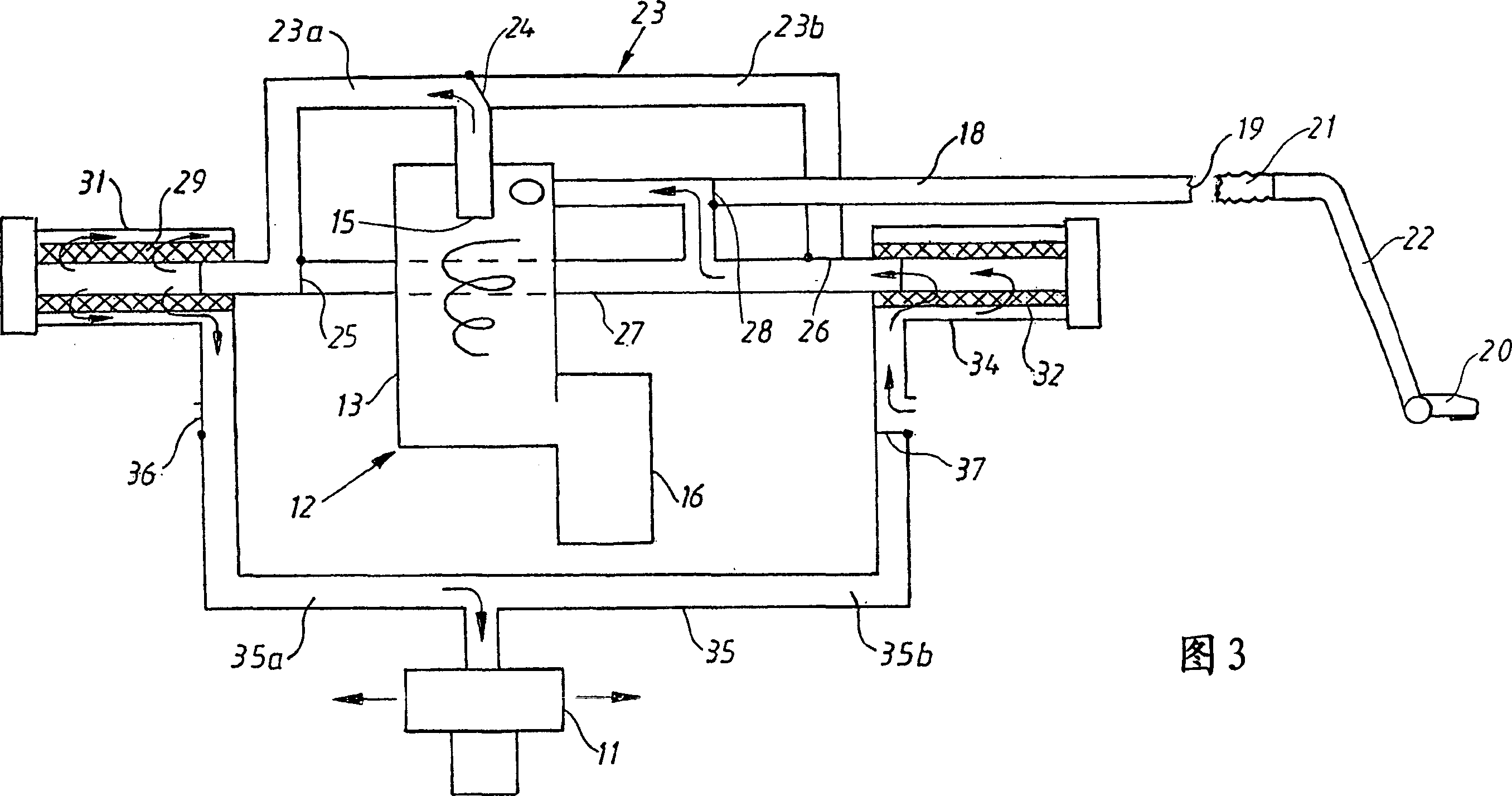 Filter cleaning system for a vacuum cleaner