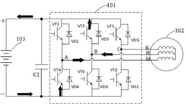 Vehicle, energy conversion device and control method thereof