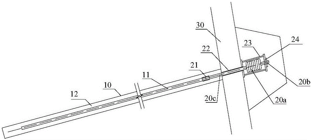 Anti-seismic energy-dissipation structure for anchor rod