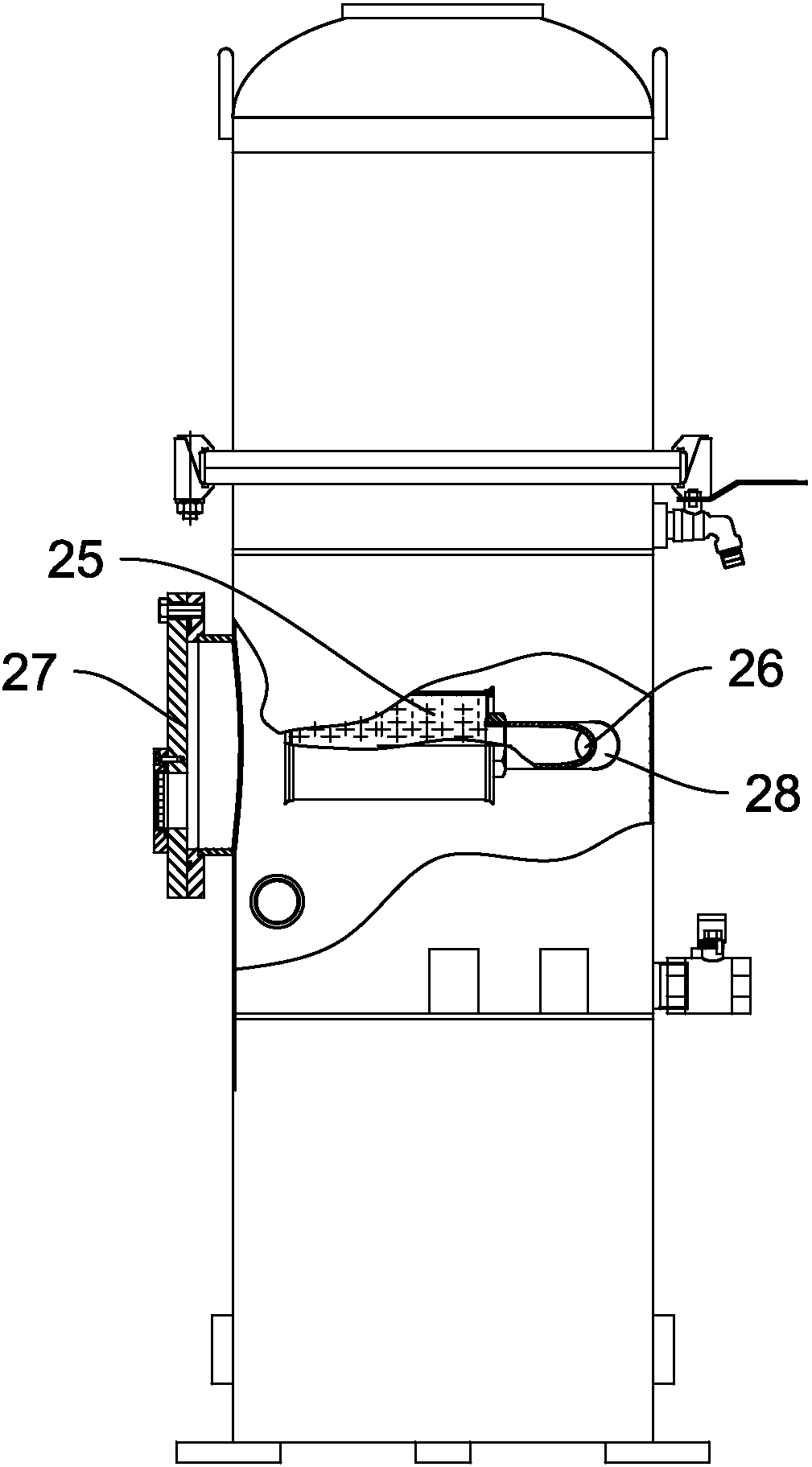Sliding valve vacuum pump