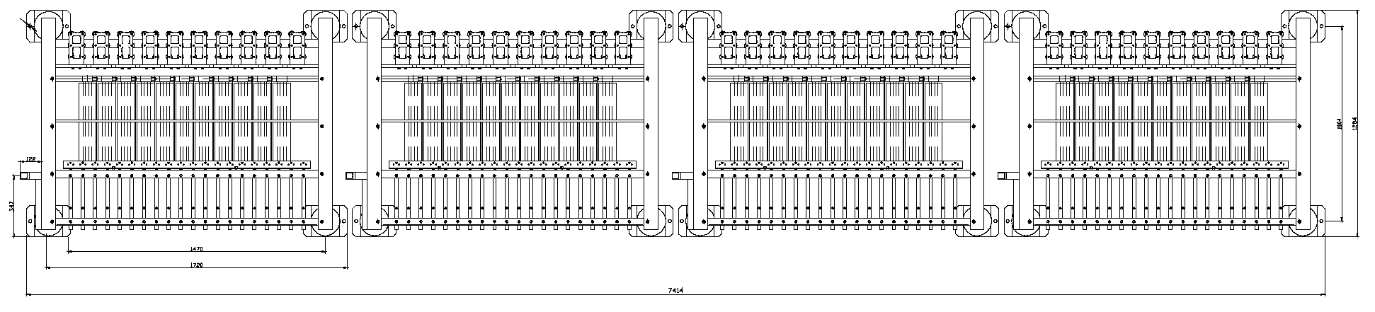 55kV static reactive compensation device used for electrified railway AT tractive power supply system