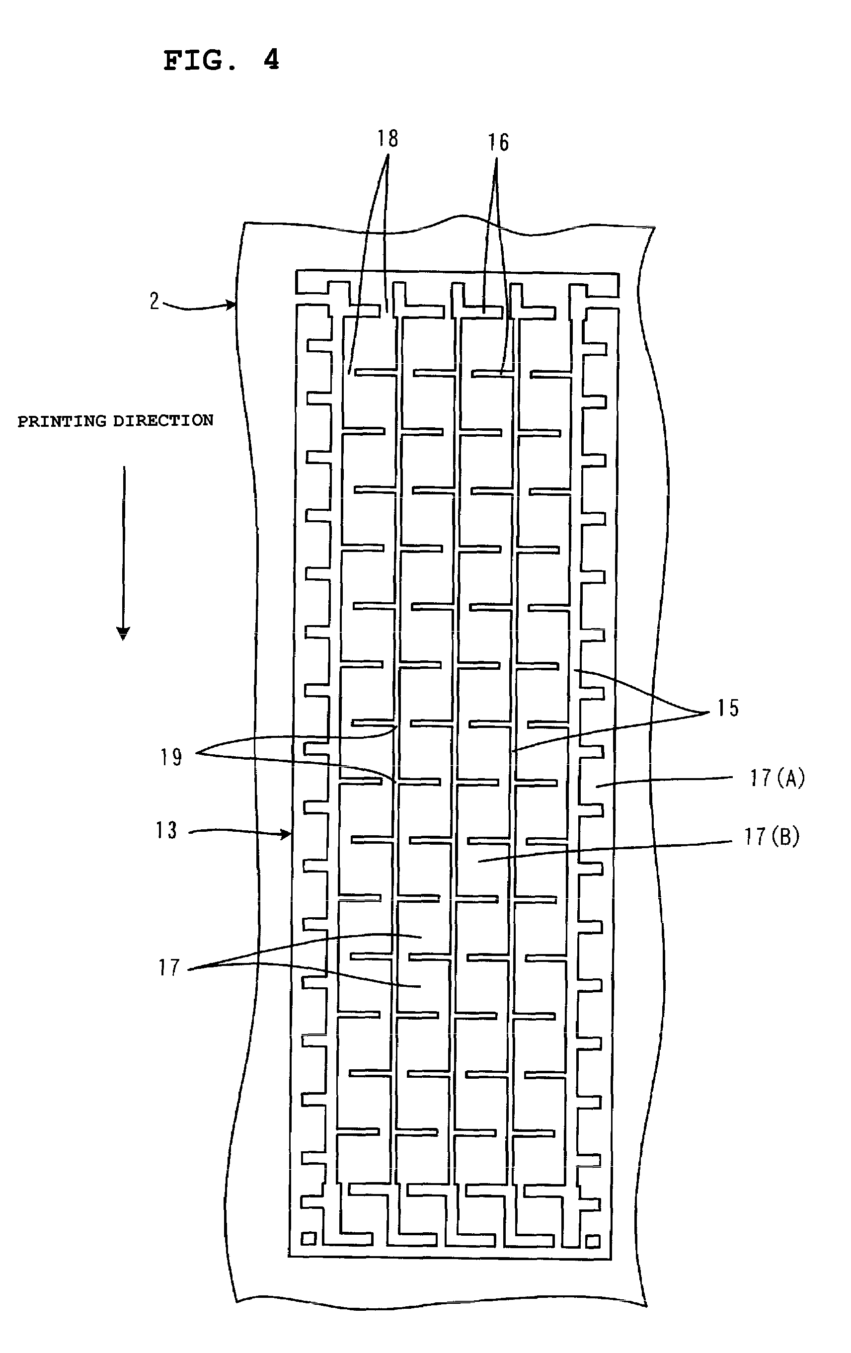 Photogravure pressure and method for manufacturing multilayer ceramic electronic component