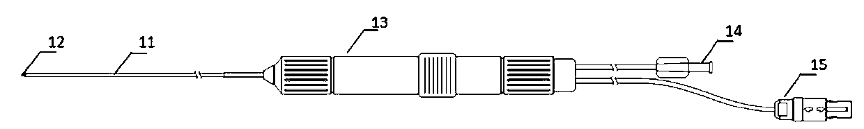 Apparatus for mapping and ablating renal nerve distributed on renal artery
