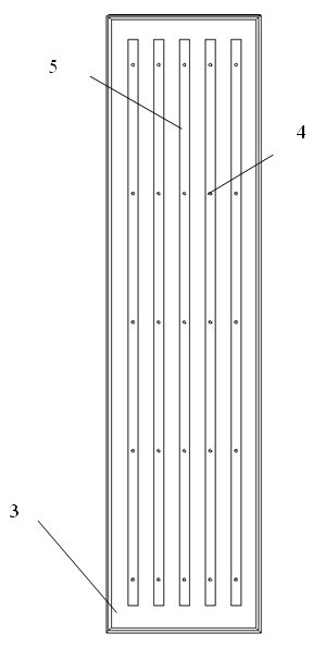 High-power LED panel lamp for metro lighting