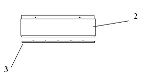 High-power LED panel lamp for metro lighting