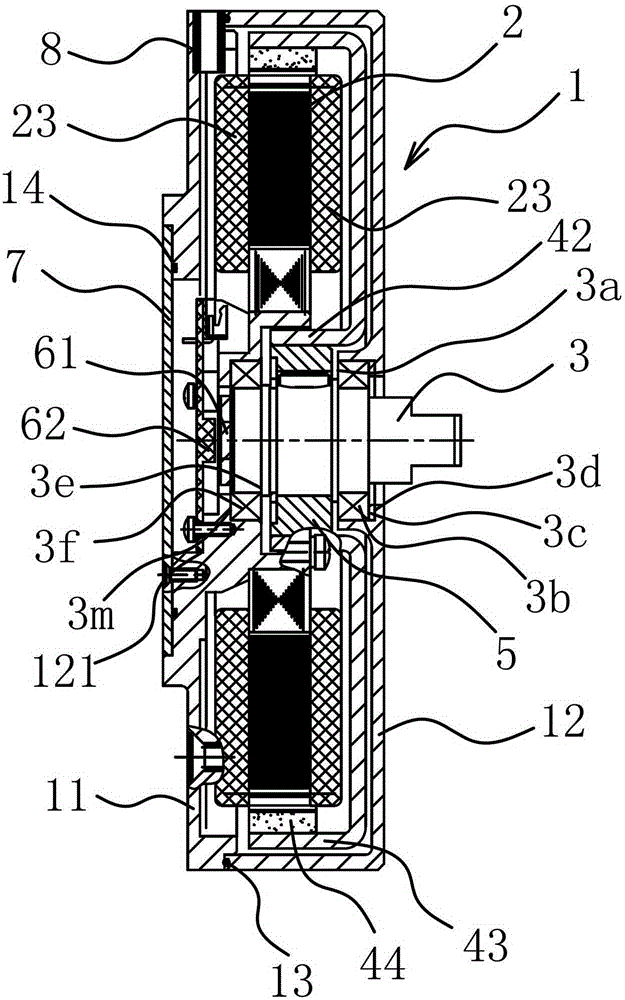 Ultra-thin servo motors for elevator door operators