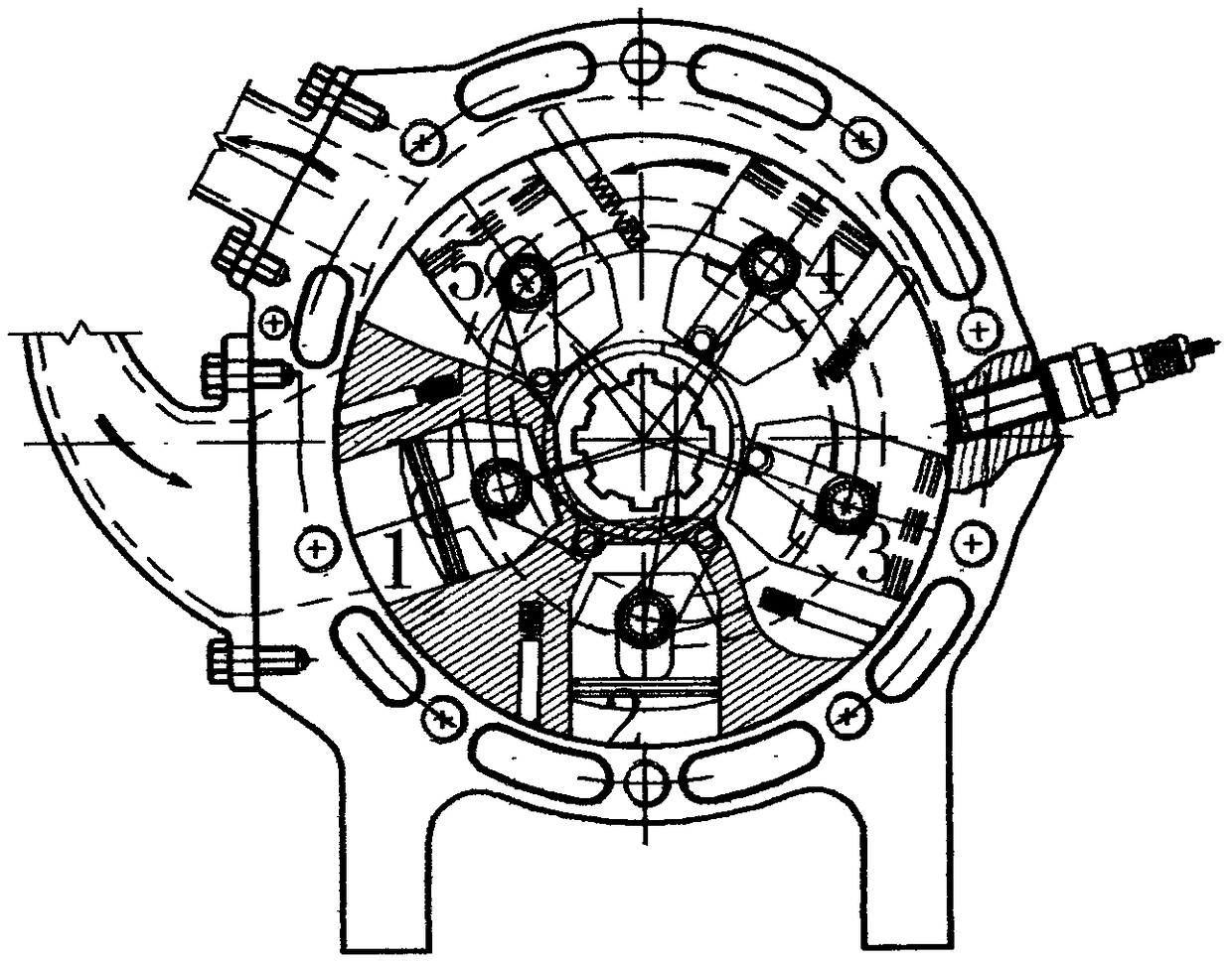 rotary piston engine