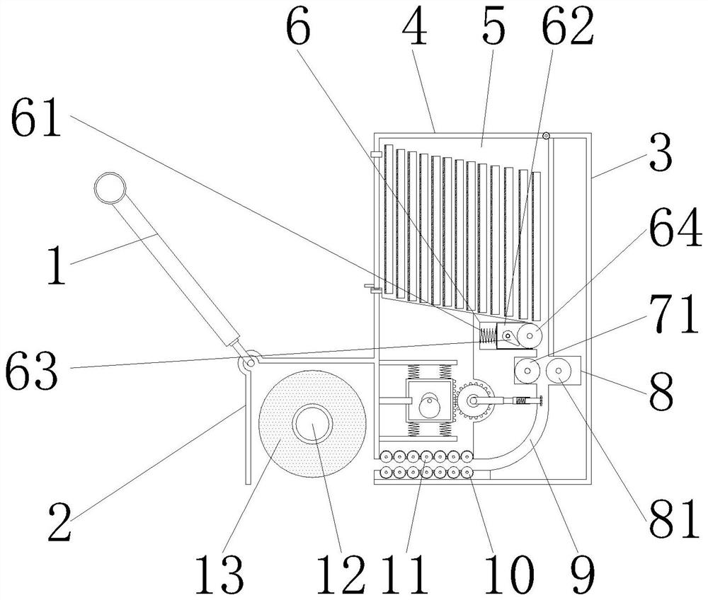 Rapid lawn paving device with compaction function for landscaping