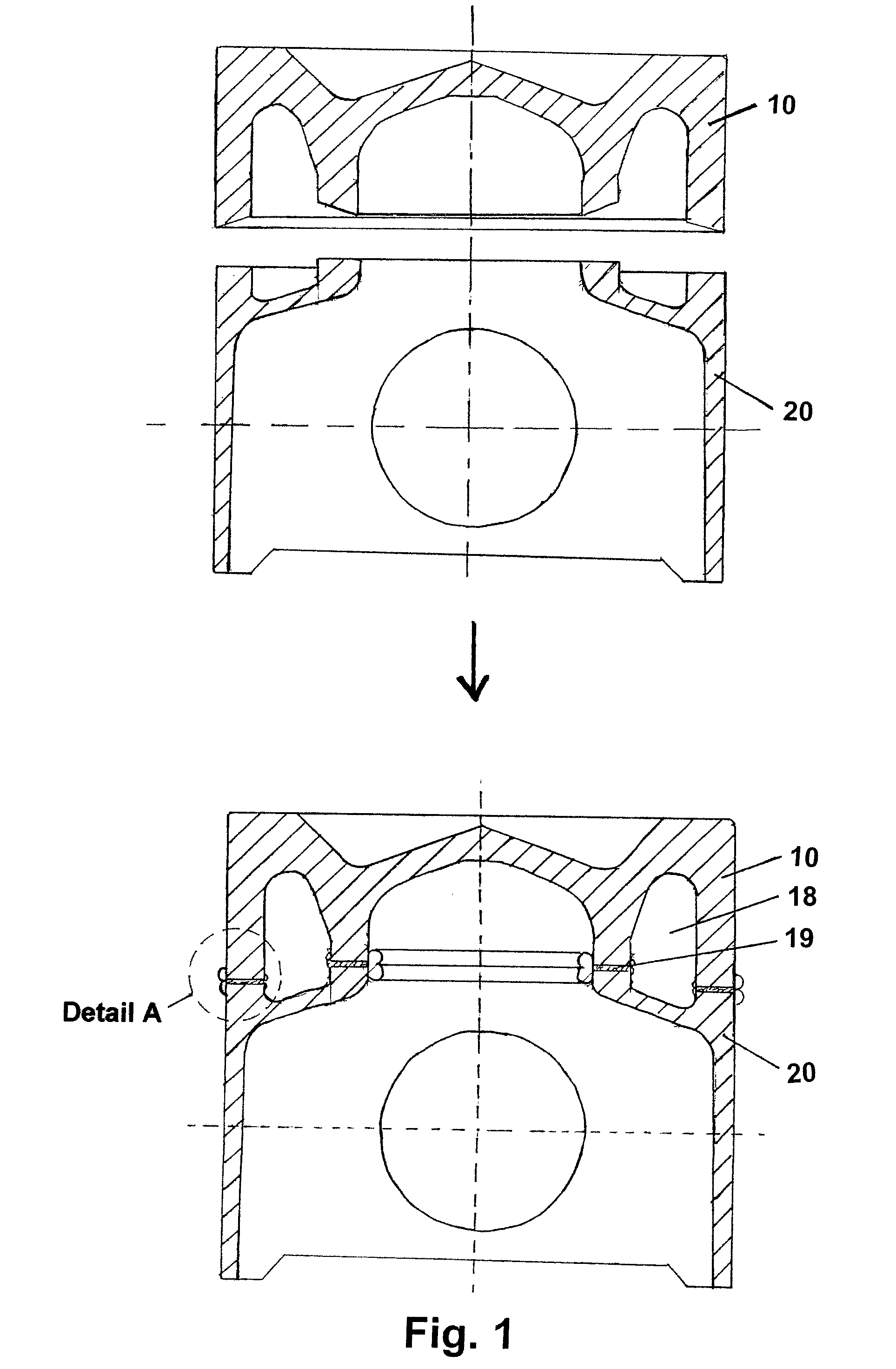 Method of friction welding and friction welded part with at least two friction weld points