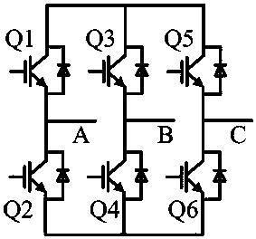 A driving topology for eliminating pwm frequency noise of dual three-phase motors