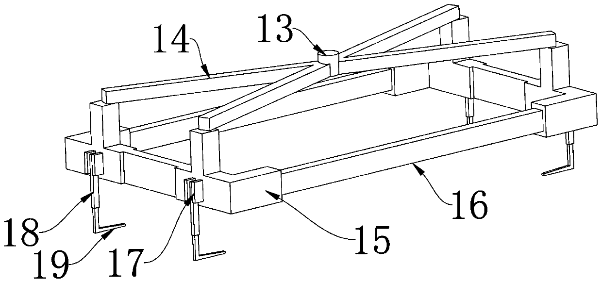 Unloading device for port