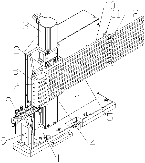 Device and method for collecting defective products of integrated circuit chip testing braiding machine