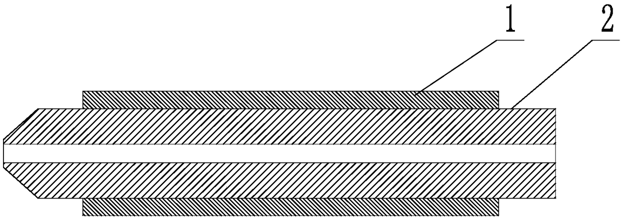 Thin-wall sleeve machining method