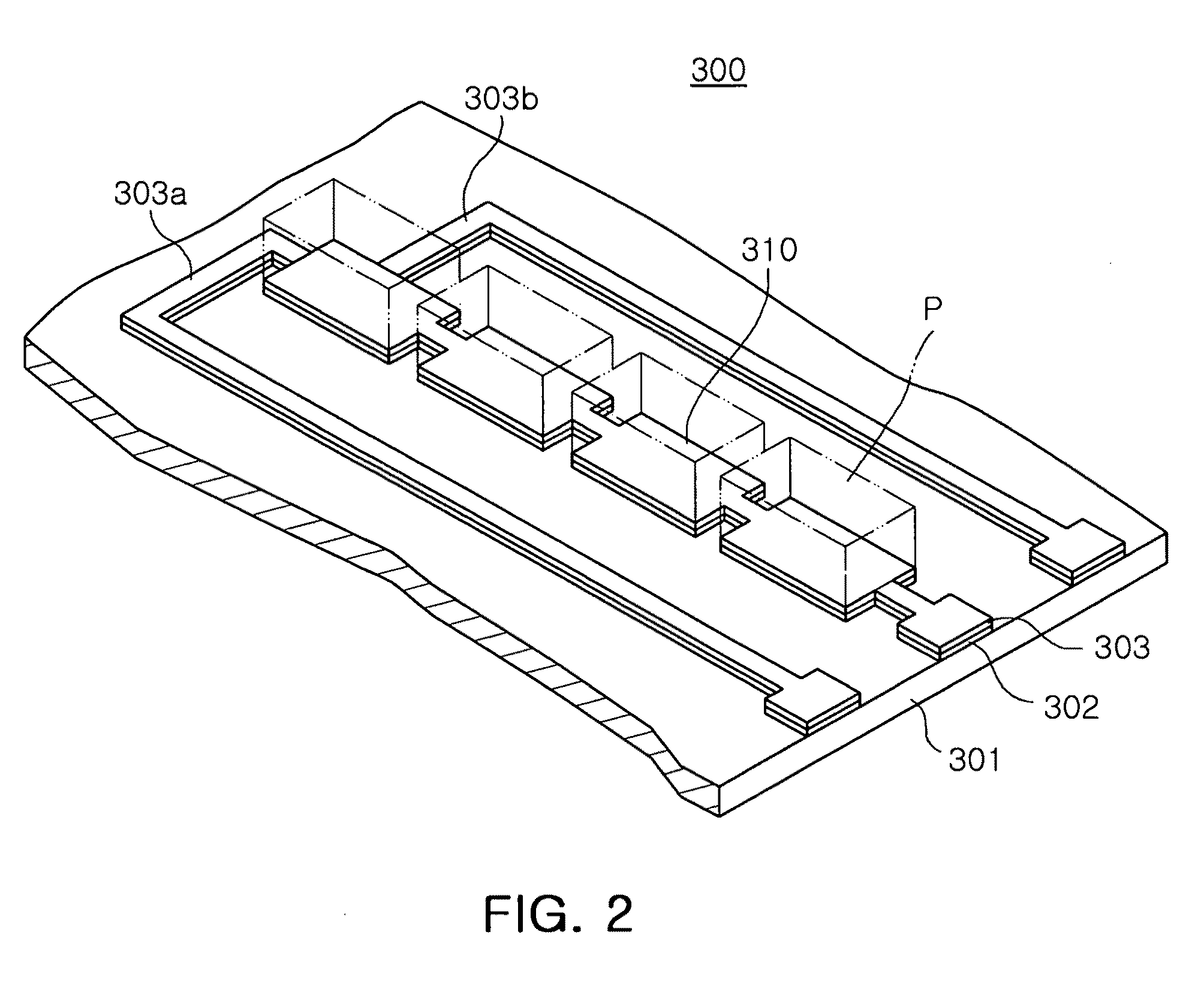 Substrate for light emitting diode package and light emitting diode package having the same