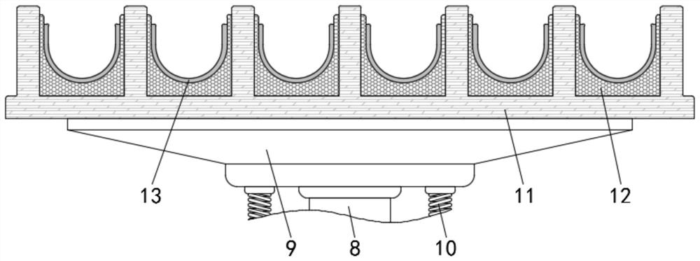 Efficient anti-seismic support for cable based on stability improvement